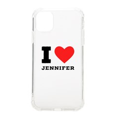 I Love Jennifer  Iphone 11 Tpu Uv Print Case