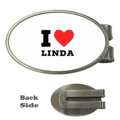 I Love Linda  Money Clips (oval) 