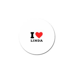 I Love Linda  Golf Ball Marker (4 Pack) by ilovewhateva