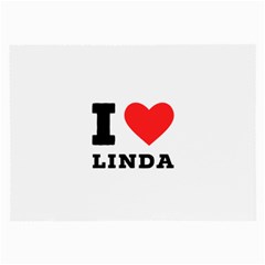 I Love Linda  Large Glasses Cloth by ilovewhateva