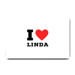 I Love Linda  Small Doormat by ilovewhateva