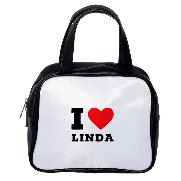 I love Linda  Classic Handbag (One Side)