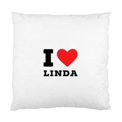 I Love Linda  Standard Cushion Case (two Sides) by ilovewhateva