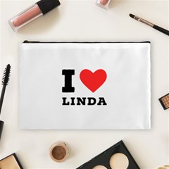 I Love Linda  Cosmetic Bag (large)