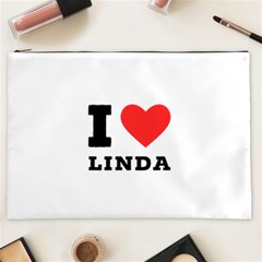 I Love Linda  Cosmetic Bag (xxl) by ilovewhateva