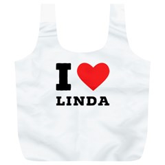 I Love Linda  Full Print Recycle Bag (xl)