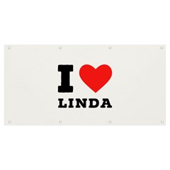 I Love Linda  Banner And Sign 8  X 4  by ilovewhateva