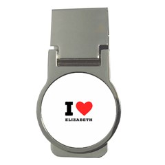 I Love Elizabeth  Money Clips (round) 