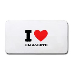 I Love Elizabeth  Medium Bar Mat