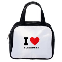 I Love Elizabeth  Classic Handbag (one Side) by ilovewhateva