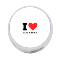 I Love Elizabeth  4-port Usb Hub (one Side) by ilovewhateva