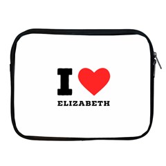 I Love Elizabeth  Apple Ipad 2/3/4 Zipper Cases by ilovewhateva