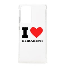 I Love Elizabeth  Samsung Galaxy Note 20 Ultra Tpu Uv Case by ilovewhateva