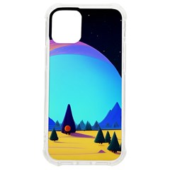 Ai Generated Trees Stars Planets Dreamlike Sun Iphone 12 Mini Tpu Uv Print Case	