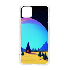 Ai Generated Trees Stars Planets Dreamlike Sun Iphone 11 Pro Max 6 5 Inch Tpu Uv Print Case