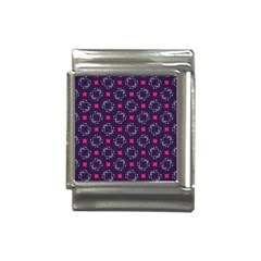 Geometric Pattern Retro Style Background Italian Charm (13mm)