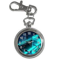 Background Patterns Geometric Glass Mirrors Key Chain Watches