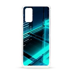 Background Patterns Geometric Glass Mirrors Samsung Galaxy S20 6 2 Inch Tpu Uv Case by Ravend