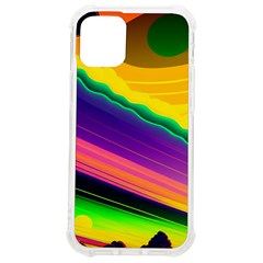 Jupiter Clouds Dan Mumford Stars Yellow Planets Iphone 12 Mini Tpu Uv Print Case	