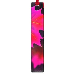 Leaves Purple Autumn Evening Sun Abstract Large Book Marks by Ravend