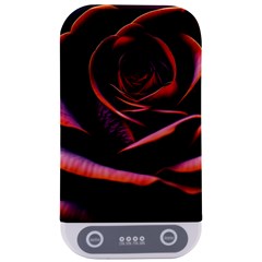 Purple Flower Rose Flower Black Background Sterilizers