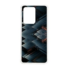 Background Pattern Geometric Glass Mirrors Samsung Galaxy S20 Ultra 6 9 Inch Tpu Uv Case by Ravend