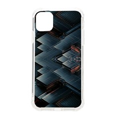 Background Pattern Geometric Glass Mirrors Iphone 11 Tpu Uv Print Case