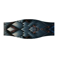 Background Pattern Geometric Glass Mirrors Stretchable Headband by Ravend