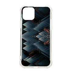 Background Pattern Geometric Glass Mirrors Iphone 11 Pro 5 8 Inch Tpu Uv Print Case by Ravend