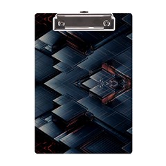 Background Pattern Geometric Glass Mirrors A5 Acrylic Clipboard by Ravend