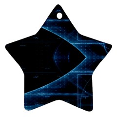 Technology Digital Business Polygon Geometric Ornament (star)