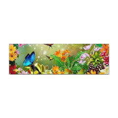 Floral Flowers Nature Plants Decorative Design Sticker Bumper (100 Pack) by Ravend