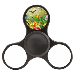 Floral Flowers Nature Plants Decorative Design Finger Spinner by Ravend