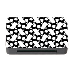 Playful Pups Black And White Pattern Memory Card Reader With Cf by dflcprintsclothing