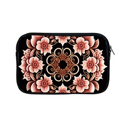 Floral Pattern Flowers Spiral Pattern Beautiful Apple Macbook Pro 13  Zipper Case by Ravend