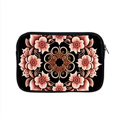 Floral Pattern Flowers Spiral Pattern Beautiful Apple Macbook Pro 15  Zipper Case by Ravend