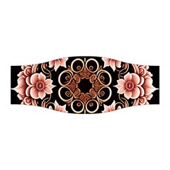 Floral Pattern Flowers Spiral Pattern Beautiful Stretchable Headband by Ravend