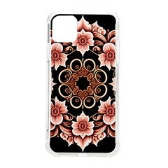 Floral Pattern Flowers Spiral Pattern Beautiful Iphone 11 Pro Max 6 5 Inch Tpu Uv Print Case