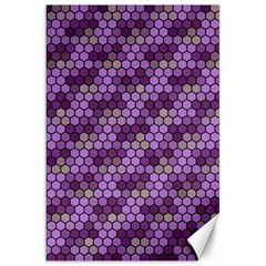 Pattern Seamless Design Decorative Hexagon Shapes Canvas 20  X 30  by Ravend