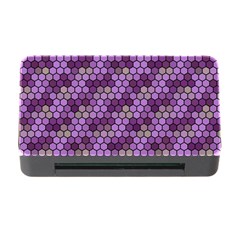 Pattern Seamless Design Decorative Hexagon Shapes Memory Card Reader With Cf by Ravend