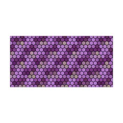 Pattern Seamless Design Decorative Hexagon Shapes Yoga Headband by Ravend