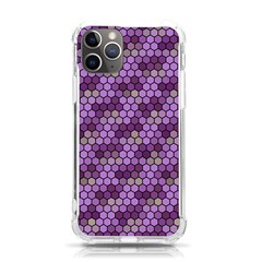 Pattern Seamless Design Decorative Hexagon Shapes Iphone 11 Pro 5 8 Inch Tpu Uv Print Case by Ravend