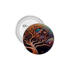 Trees Dream Art Intricate Patterns Digital Nature 1 75  Buttons by Ravend