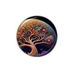 Trees Dream Art Intricate Patterns Digital Nature Hat Clip Ball Marker (10 Pack) by Ravend