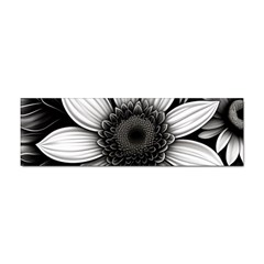 Sketch Flowers Art Background Photorealistic Sticker (bumper) by Ravend