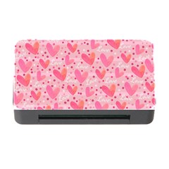 Valentine Romantic Love Watercolor Pink Pattern Texture Memory Card Reader With Cf by Ravend