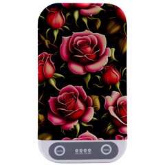 Roses Flowers Pattern Background Sterilizers by Ravend