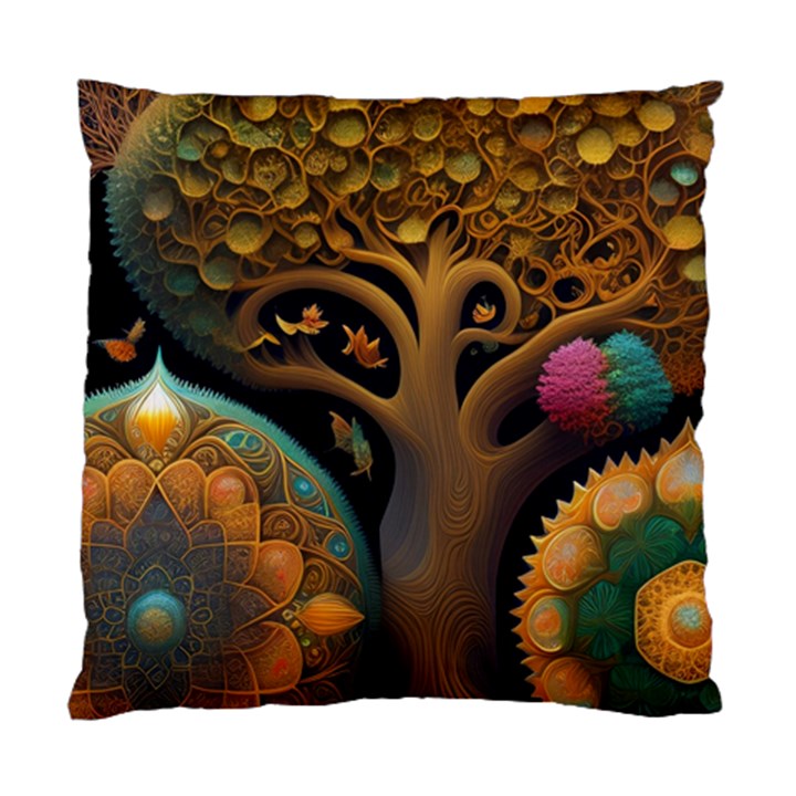 Trees Dream Generative Art Intricate Patterns Standard Cushion Case (Two Sides)