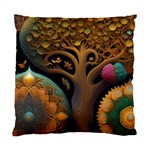 Trees Dream Generative Art Intricate Patterns Standard Cushion Case (Two Sides) Back