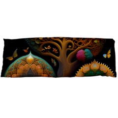 Trees Dream Generative Art Intricate Patterns Body Pillow Case Dakimakura (two Sides) by Ravend